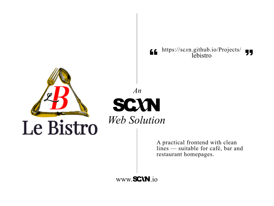 Starters Menu Le Bistro